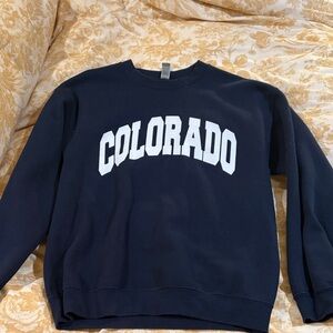 Gildan Navy Blue Colorado Sweatshirt